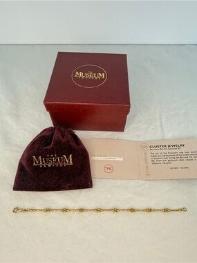 The Museum Company 14KGold Etruscan Revival Link Bracelet